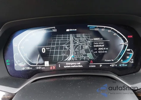 2021 BMW X5 Phev xDrive45E из США, поврежденный, VIN 5UXTA6C04M9H77244